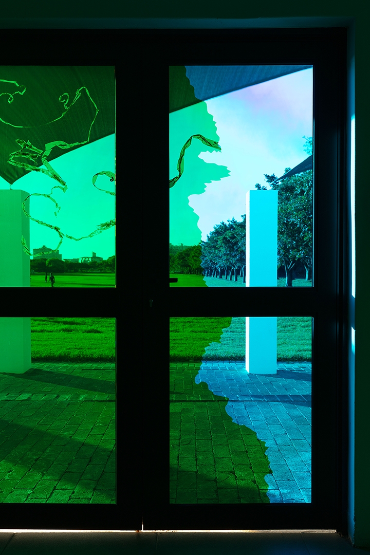 https://www.abrideswardt.com/files/gimgs/th-81_Canal-Eyes-Canalise-Canal-Lies (2024), Window film, packaging tape, collage 3 new.jpg